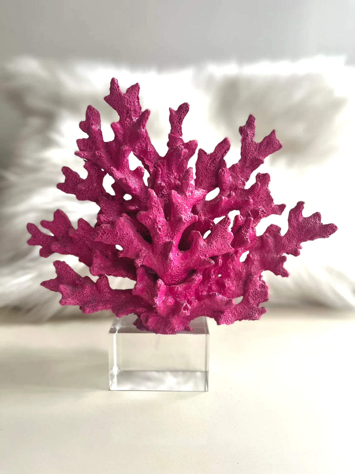 Gold Decorative Crystalline Coral Reef, Coral Decor, Coral Stone Sculpture, Luxury Home Decor Objects, Coral Stone Shelf Decor ,Crystal,Polyester,Classic Coral Objects, MLH001/1 MARBLEMAR